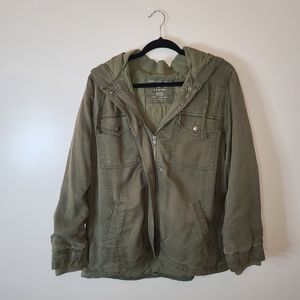 American Eagle Mens Army Green Jacket Size L